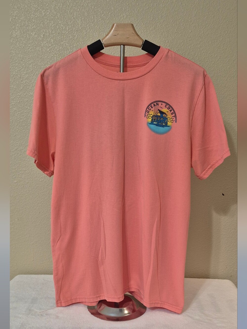 Ocean Coast Coral Short Sleeve Tee